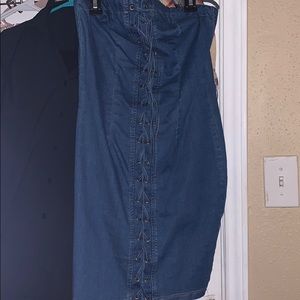 Jean dress